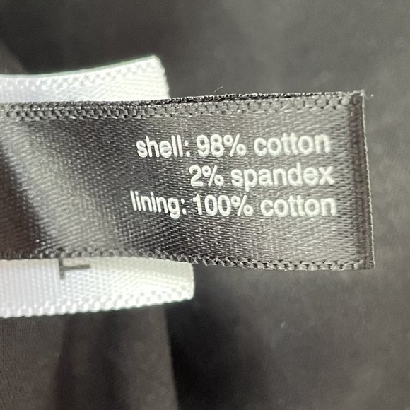 THE LIMITED Black White Floral Skirt with Border - Picture 6 of 6